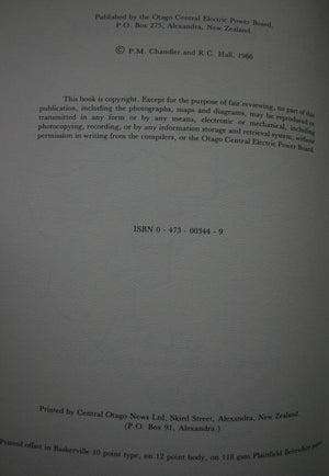 Let There be Light. A History of Bullendale and the generation of electric power in Central Otago by Peter M. Chandler &amp; Ron C. Hall.