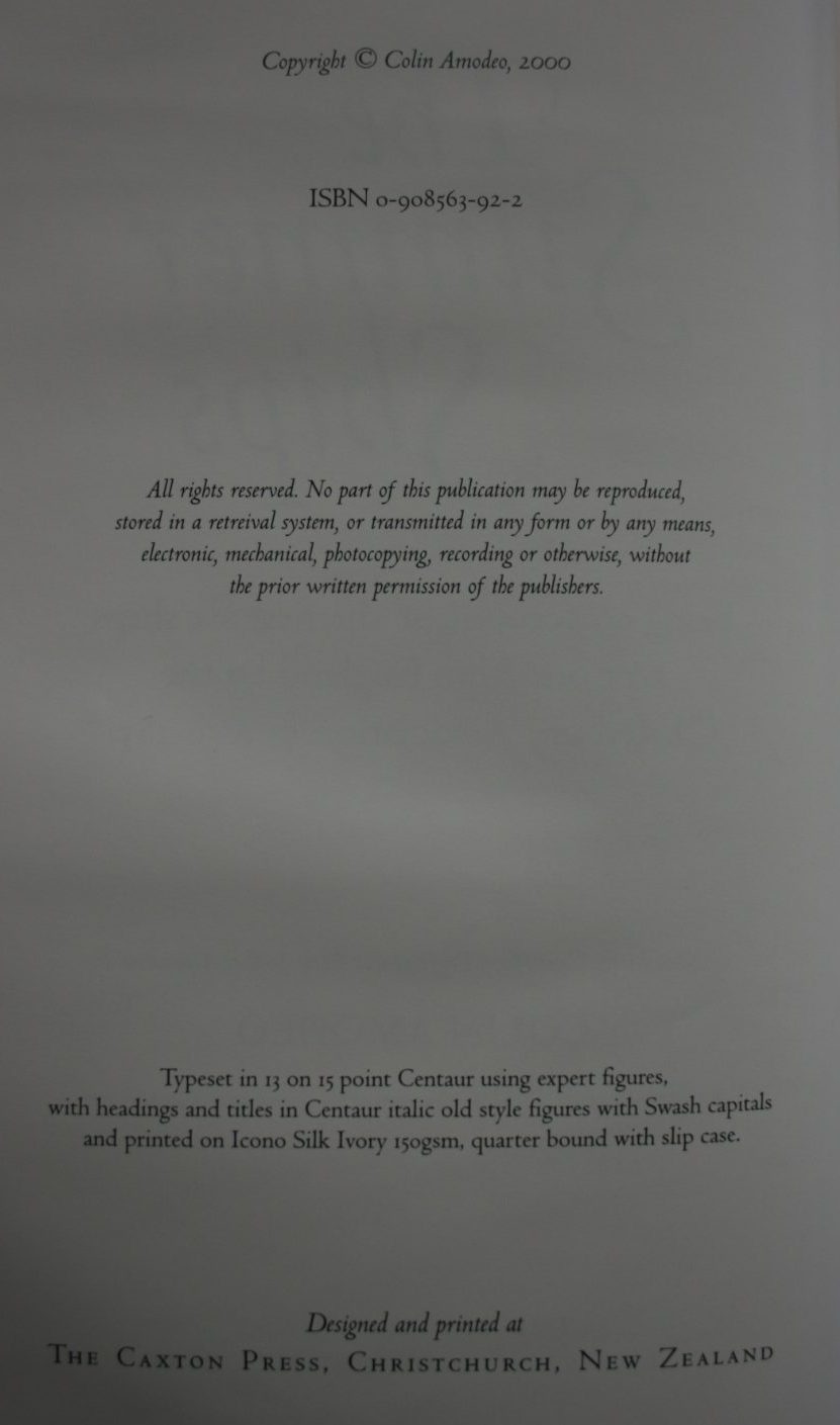 The Summer Ships Being an Account of the First Six Ships Sent Out from England By Canterbury Association in 1850 - 1851: Deluxe Edition by Colin Amodeo (Editor).