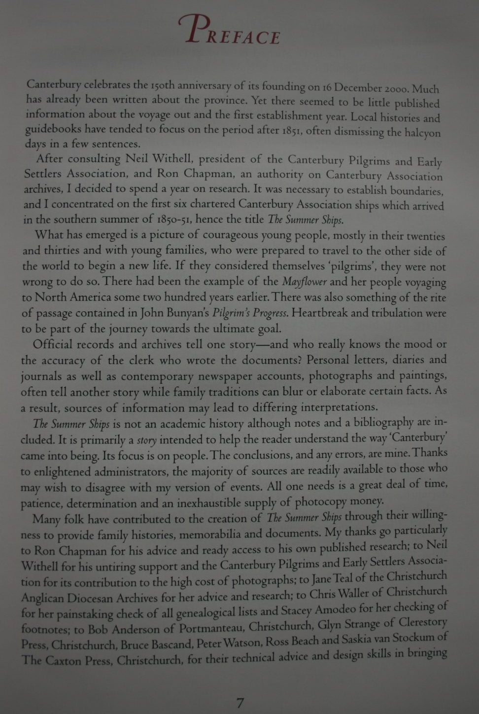 The Summer Ships Being an Account of the First Six Ships Sent Out from England By Canterbury Association in 1850 - 1851: Deluxe Edition by Colin Amodeo (Editor).