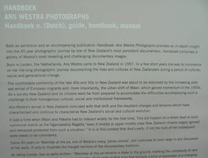 Handboek Ans Westra Photographs. FIRST EDITION