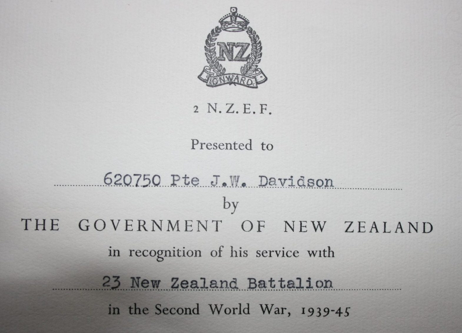 23 Battalion. Official History of New Zealand in the Second World War 1939-45. By Angus Ross.