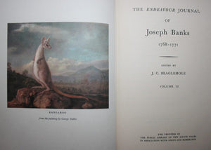 The Endeavour Journal of Joseph Banks 1768-1771 in Two Volumes by J. C. Beaglehole (editor).