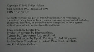 Station country: Back-country life in New Zealand BY Philip Holden. 1994. SIGNED BY AUTHOR.