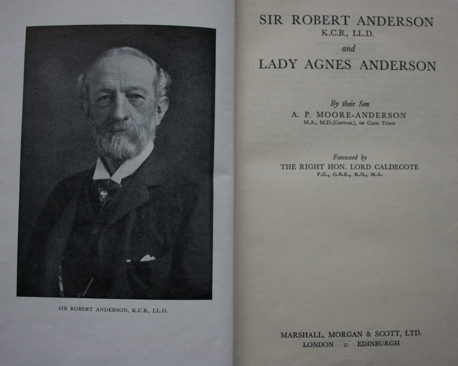 Sir Robert Anderson and Lady Agnes Anderson by A. P. Moore-Anderson.