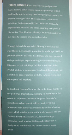 Don Binney Nga Manu/Nga Motu - Birds/Islands By Damian Skinner. VERY SCARCE FIRST EDITION.