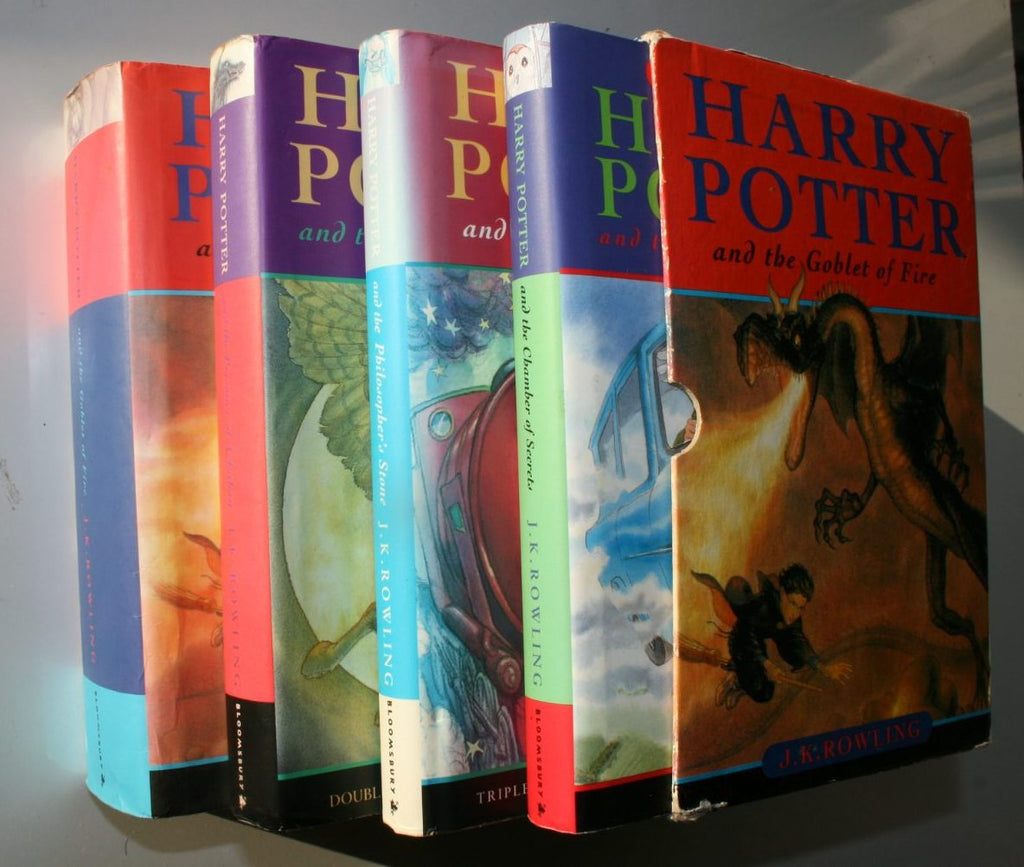 Harry Potter Hardback Box Set: Four Volumes. By J.K. Rowling