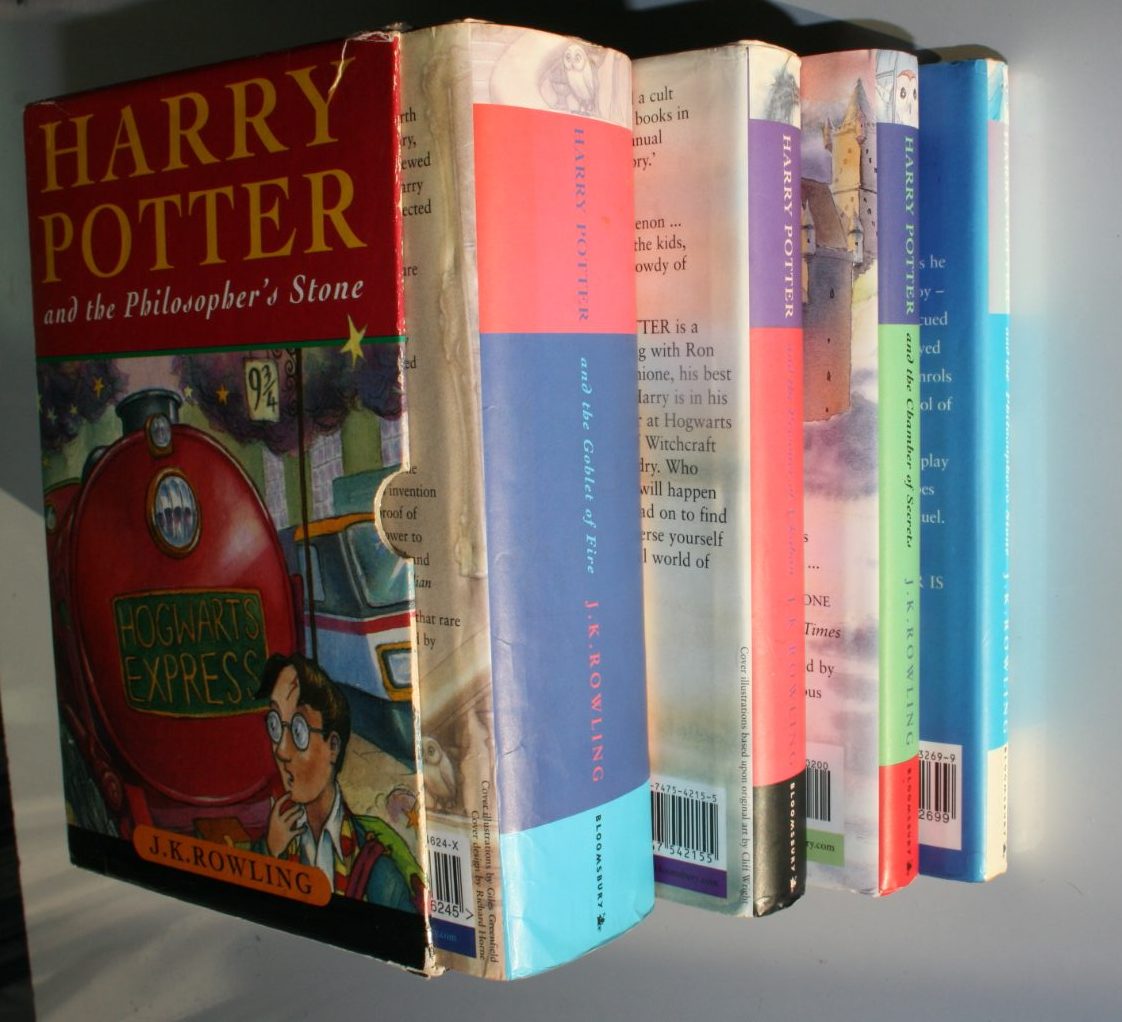 Harry Potter Hardback Box Set: Four Volumes. By J.K. Rowling