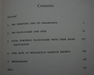 The Great Harbour of Tara: Traditional Maori Place-Names and Sites of Wellington Harbour and Environs. by G. Leslie Adkin.  VERY SCARCE