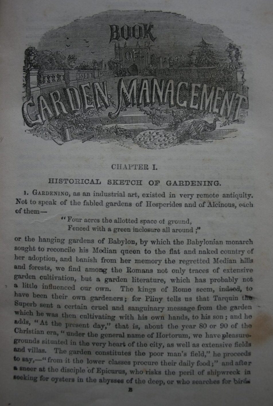 Beeton's Book of Garden Management. By Mrs Isabella Beeton. (1872)