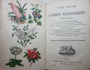 Beeton's Book of Garden Management. By Mrs Isabella Beeton. (1872)