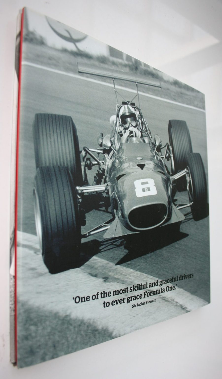 Chris Amon - A Celebration of a Kiwi Icon. Has 9 signatures on the front end paper: SIGNED BY Chris Amon