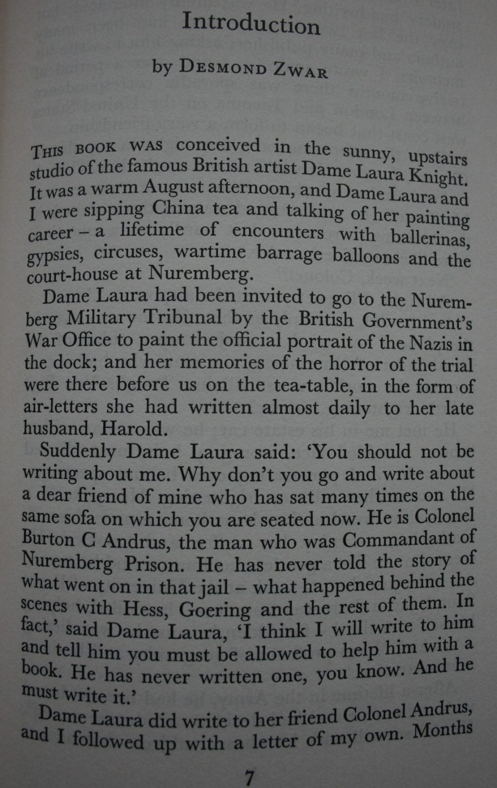 The Infamous of Nuremberg. The Last Days of The Nazi War Criminals by the Man Who Was Their Jailer. Col. Burton C. Andrus.