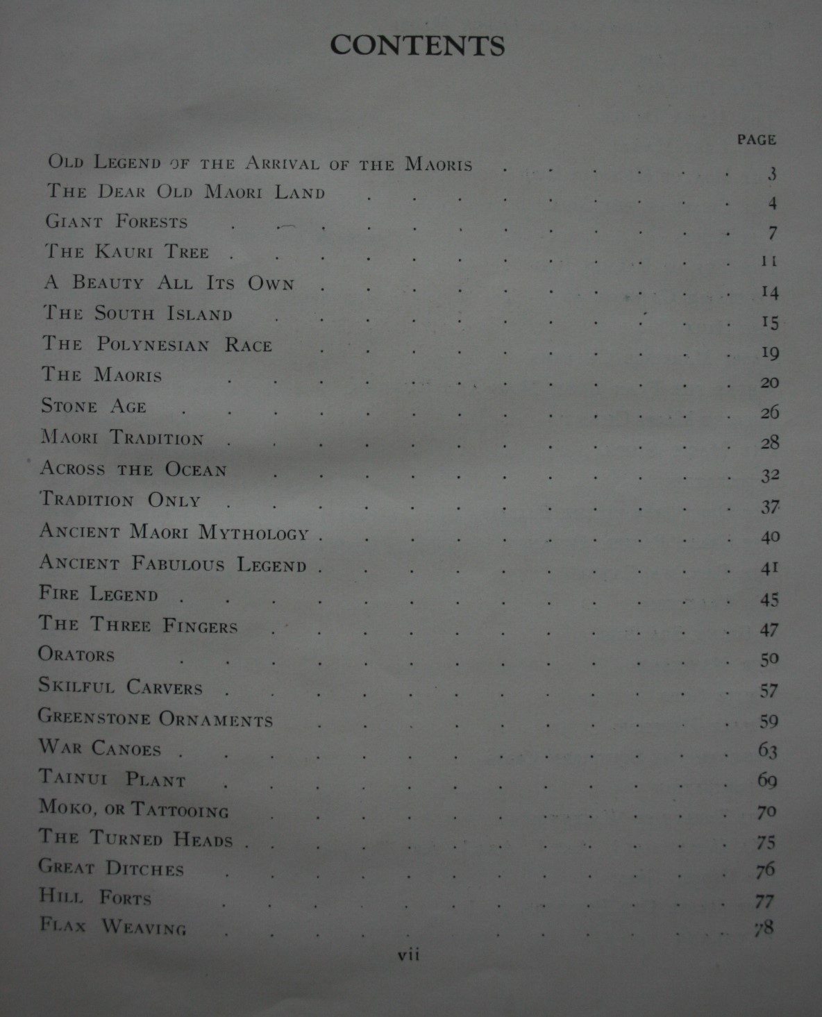 New Zealand The Dear Old Maori Land by "Gipsy" [F.B.L]. 1928. Third Edition.