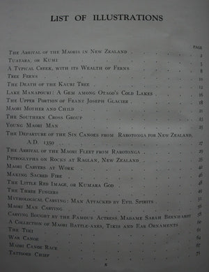 New Zealand The Dear Old Maori Land by "Gipsy" [F.B.L]. 1928. Third Edition.