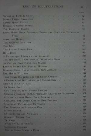 New Zealand The Dear Old Maori Land by "Gipsy" [F.B.L]. 1928. Third Edition.