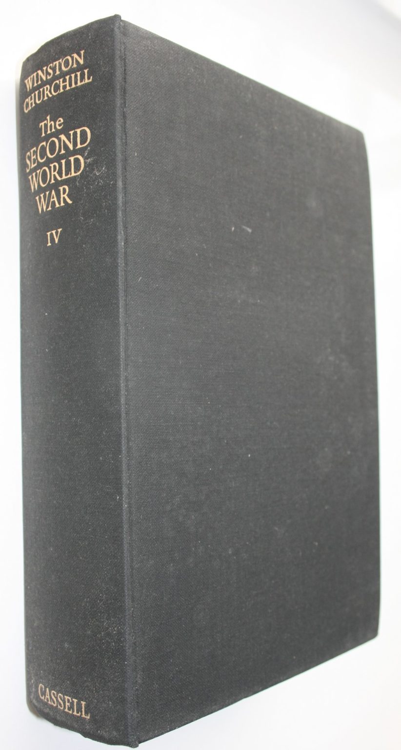 The Second World War Volumes 1 - 6. by Winston S. Churchill. ALL ARE FIRST BRITISH EDITIONS.