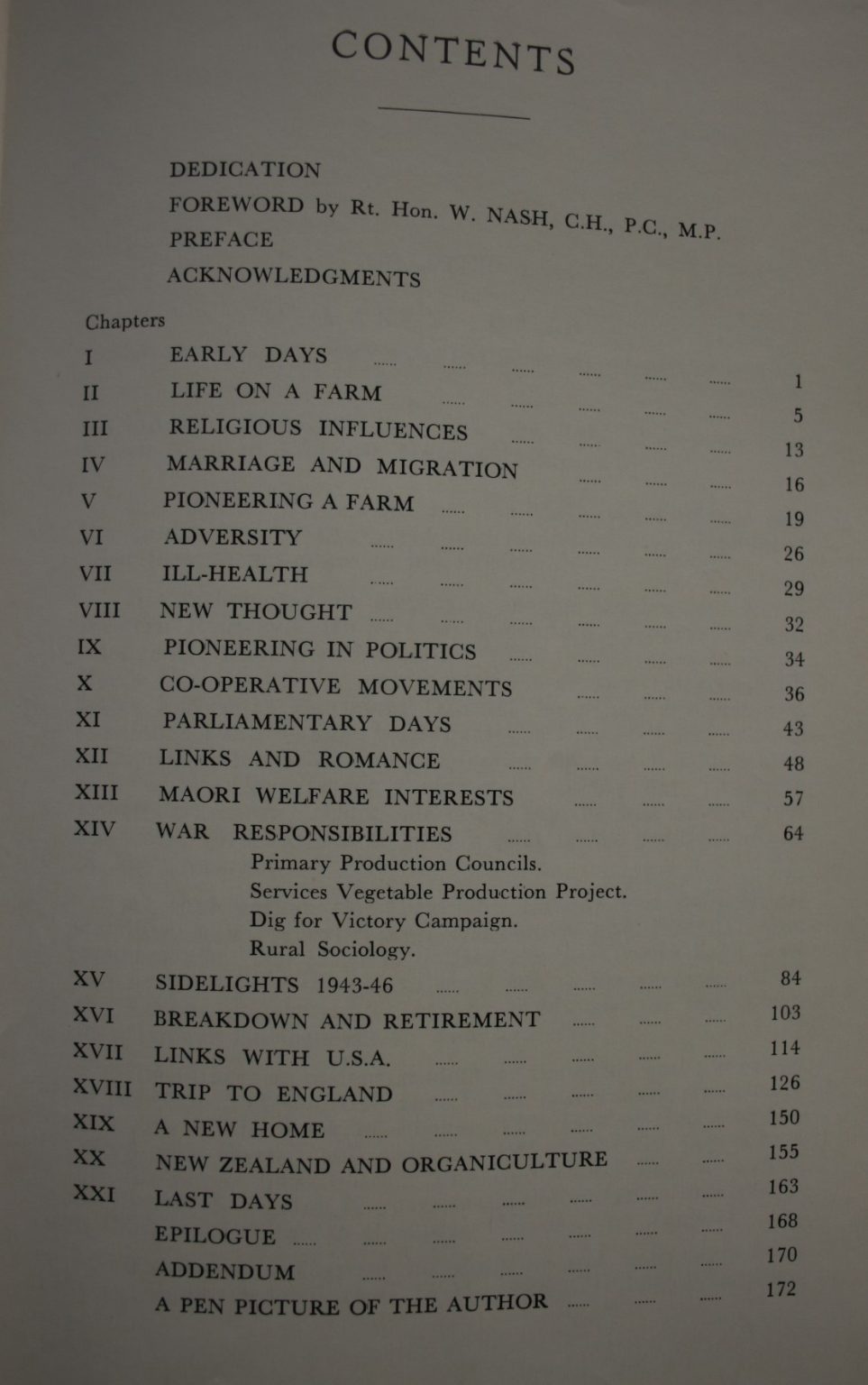 Remembered. From Ploughboy to Parliamentarion. The life and work of Ben Roberts, MP Minister of Agriculture and marketing NZ 1943 -46