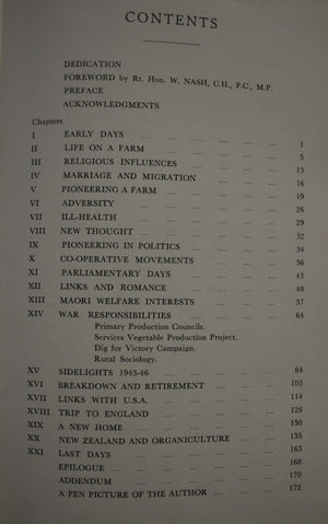 Remembered. From Ploughboy to Parliamentarion. The life and work of Ben Roberts, MP Minister of Agriculture and marketing NZ 1943 -46