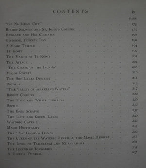 New Zealand The Dear Old Maori Land by "Gipsy" [F.B.L]. 1915. FIRST EDITION. VERY SCARCE.