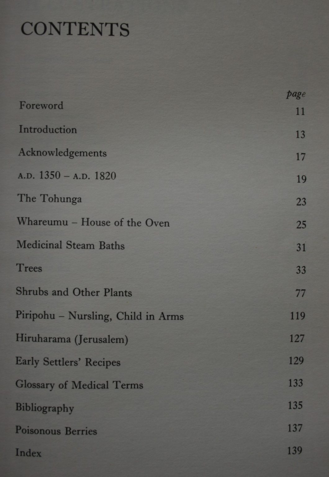 Medicines of the Maori From their Trees, Shrubs and other Plants, Together with Food from the Same Source. By Christina Macdonald. 1973. FIRST EDITION, first printing.