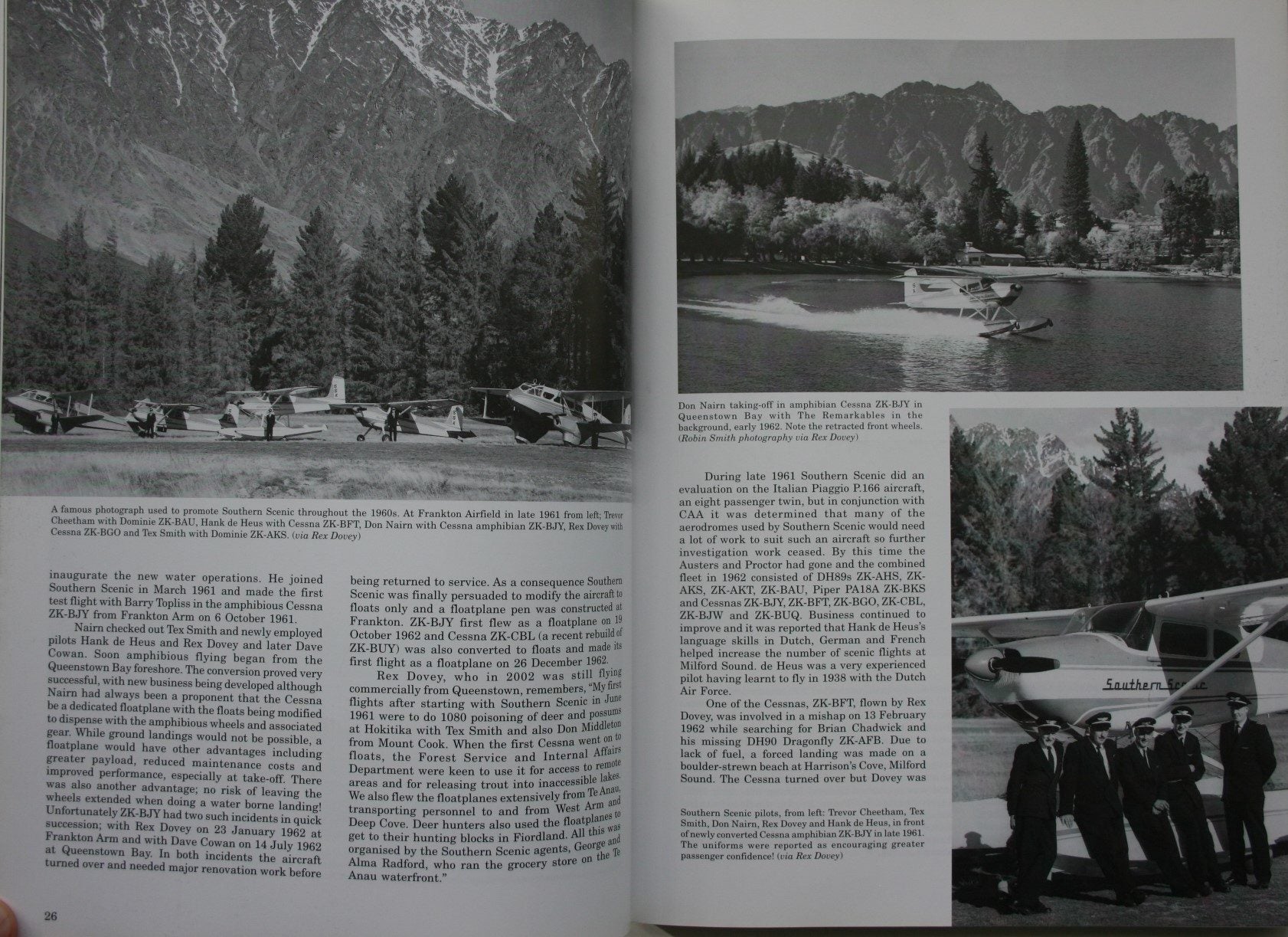 Taking Off Pioneering Small Airlines of New Zealand 1945-1970 by Richard J Waugh.