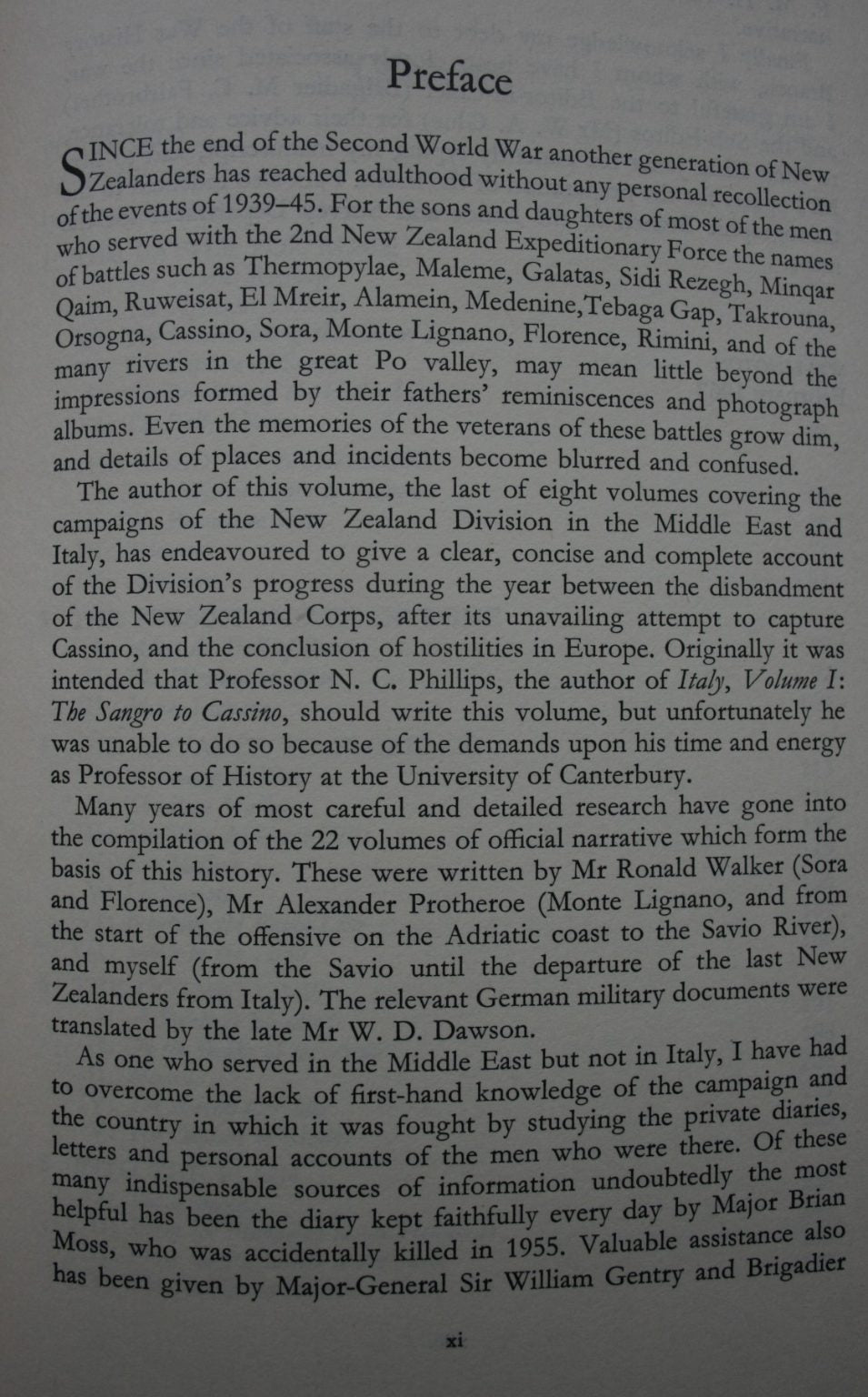 Italy Volume II. From Cassino to Trieste: Official History of New Zealand in the Second World War 1939-45. By W E Murphy.