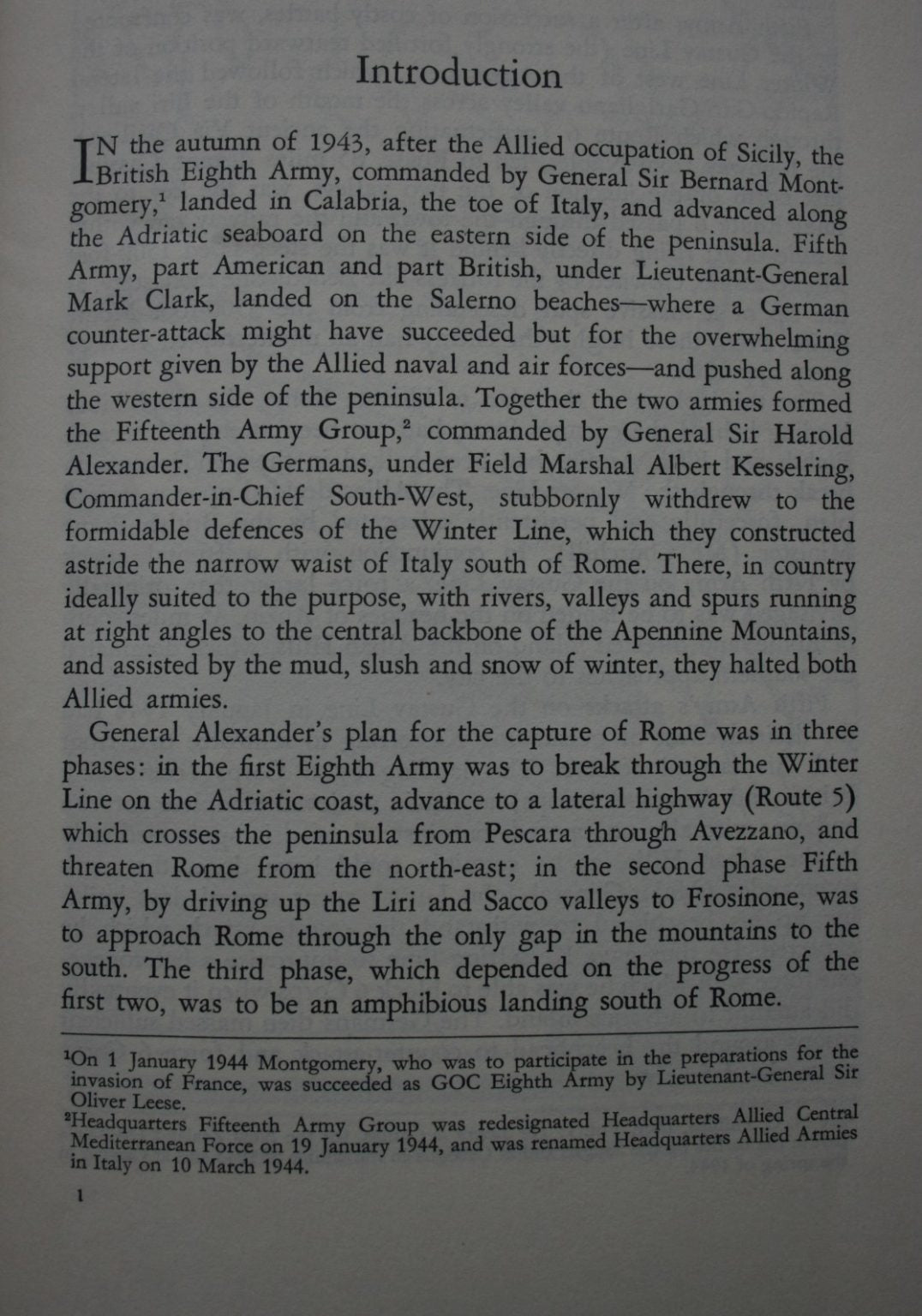 Italy Volume II. From Cassino to Trieste: Official History of New Zealand in the Second World War 1939-45. By W E Murphy.