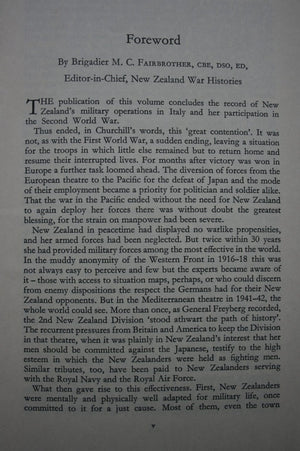 Italy Volume II. From Cassino to Trieste: Official History of New Zealand in the Second World War 1939-45. By W E Murphy.