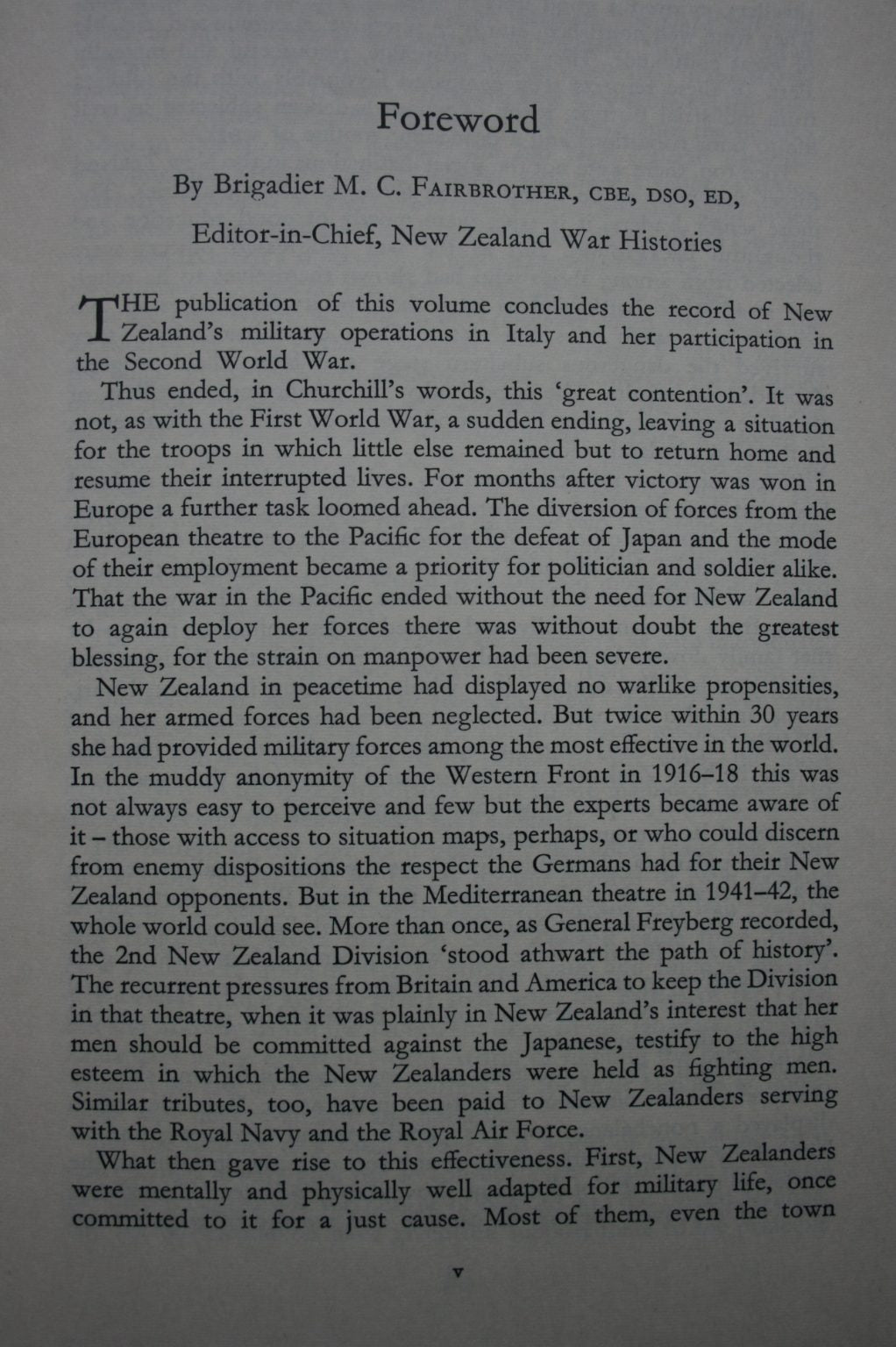 Italy Volume II. From Cassino to Trieste: Official History of New Zealand in the Second World War 1939-45. By W E Murphy.