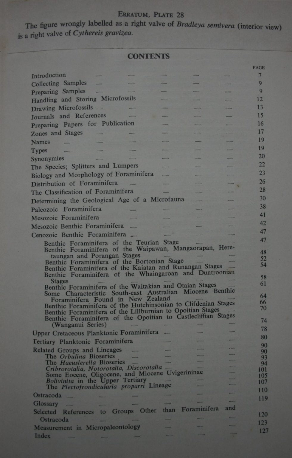 Handbook of New Zealand Microfossils. By Hornibrook, N de B