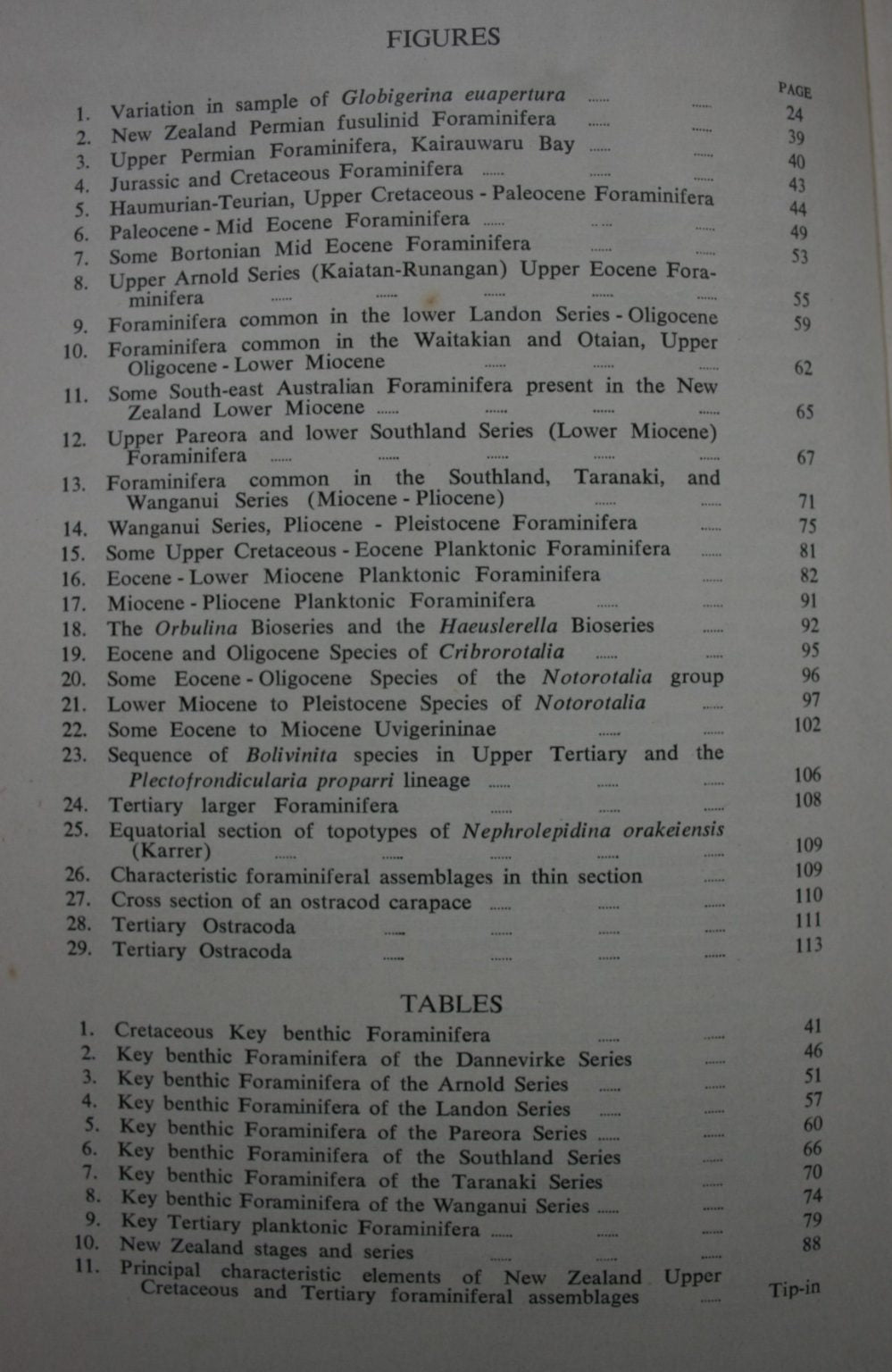 Handbook of New Zealand Microfossils. By Hornibrook, N de B