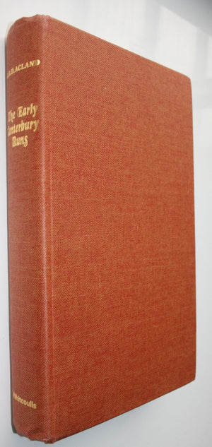 The Early Canterbury Runs By BY L. G. D. Acland. 1975, 4th Revised Edition.