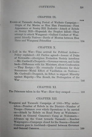 The War in New Zealand by William Fox.