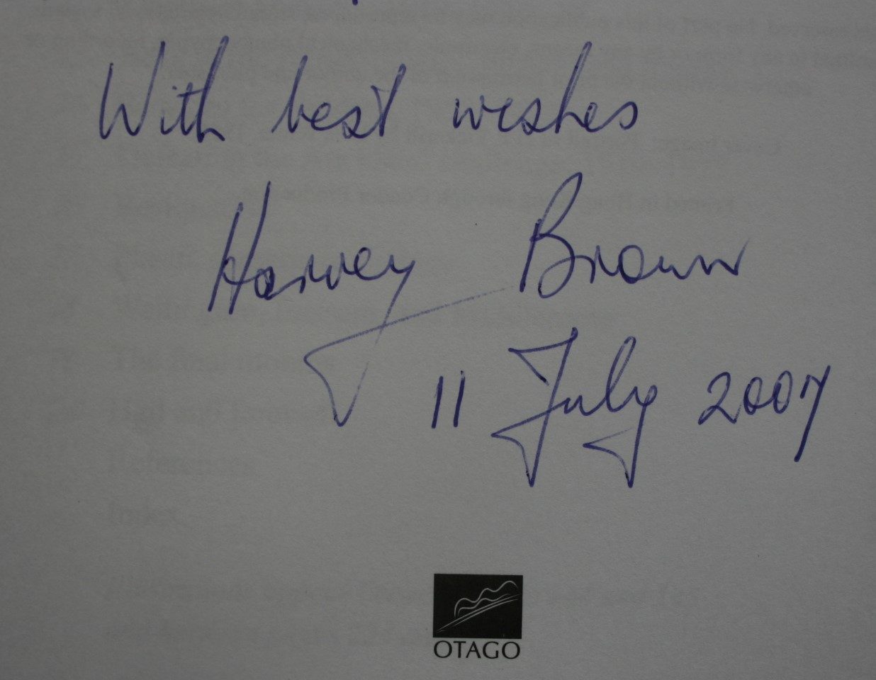 Pickerill Pioneer in Plastic Surgery, Dental Education and Dental Research By Harvey Brown. SIGNED BY AUTHOR