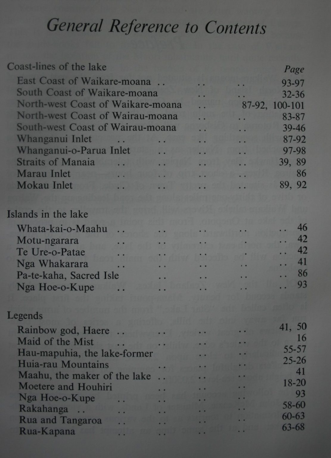 Waikare-Moana The Sea of the Rippling Waters: The Lake; The Land; The Legends with A Tramp Through Tuhoe Land by Elsdon Best.