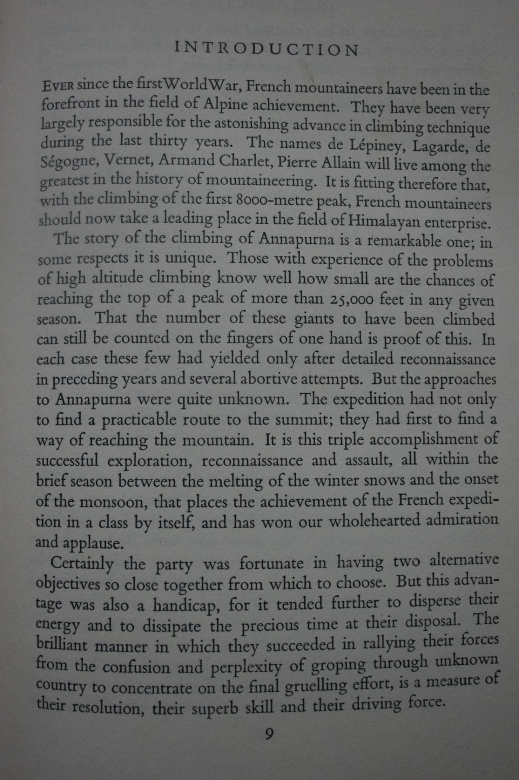 Annapurna. By Maurice Herzog (1952)