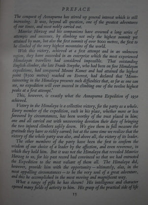 Annapurna. By Maurice Herzog (1952)