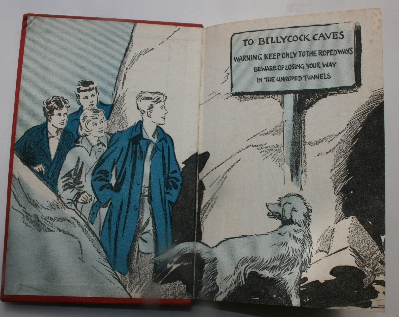 2 First Edition Famous Five hardbacks, (Wonderful Time, and Billycock Hill)