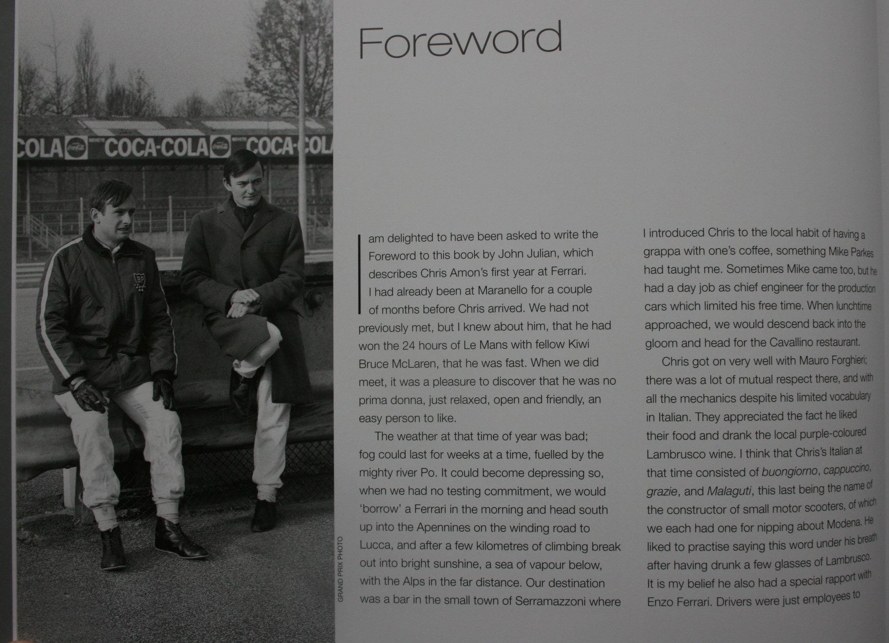 1967 Chris Amon Scuderia Ferrari and a Year of Living Dangerously by John Julian.