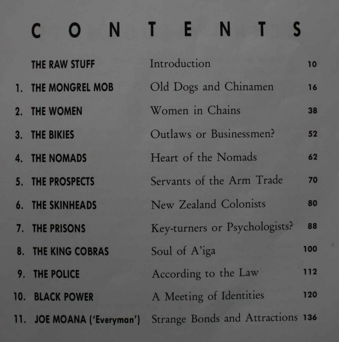 Staunch Inside the Gangs. First Edition 1st impression. VERY SCARCE ...