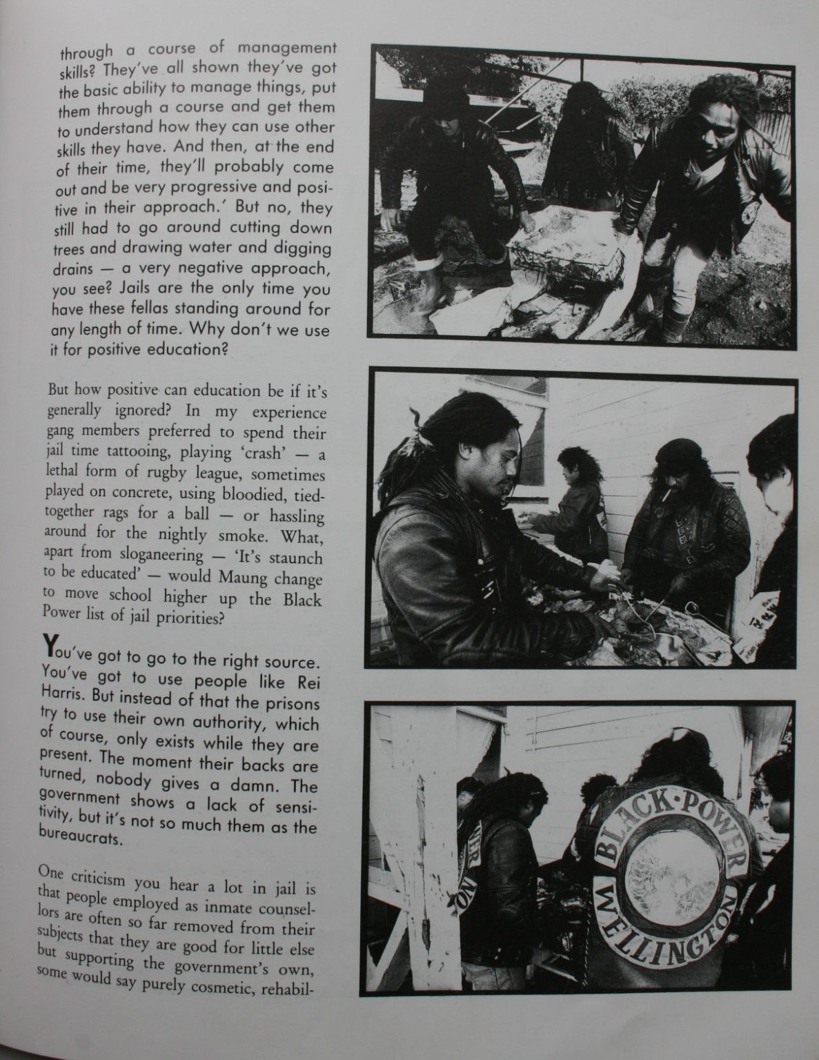 Staunch Inside the Gangs. First Edition 1st impression. VERY SCARCE.