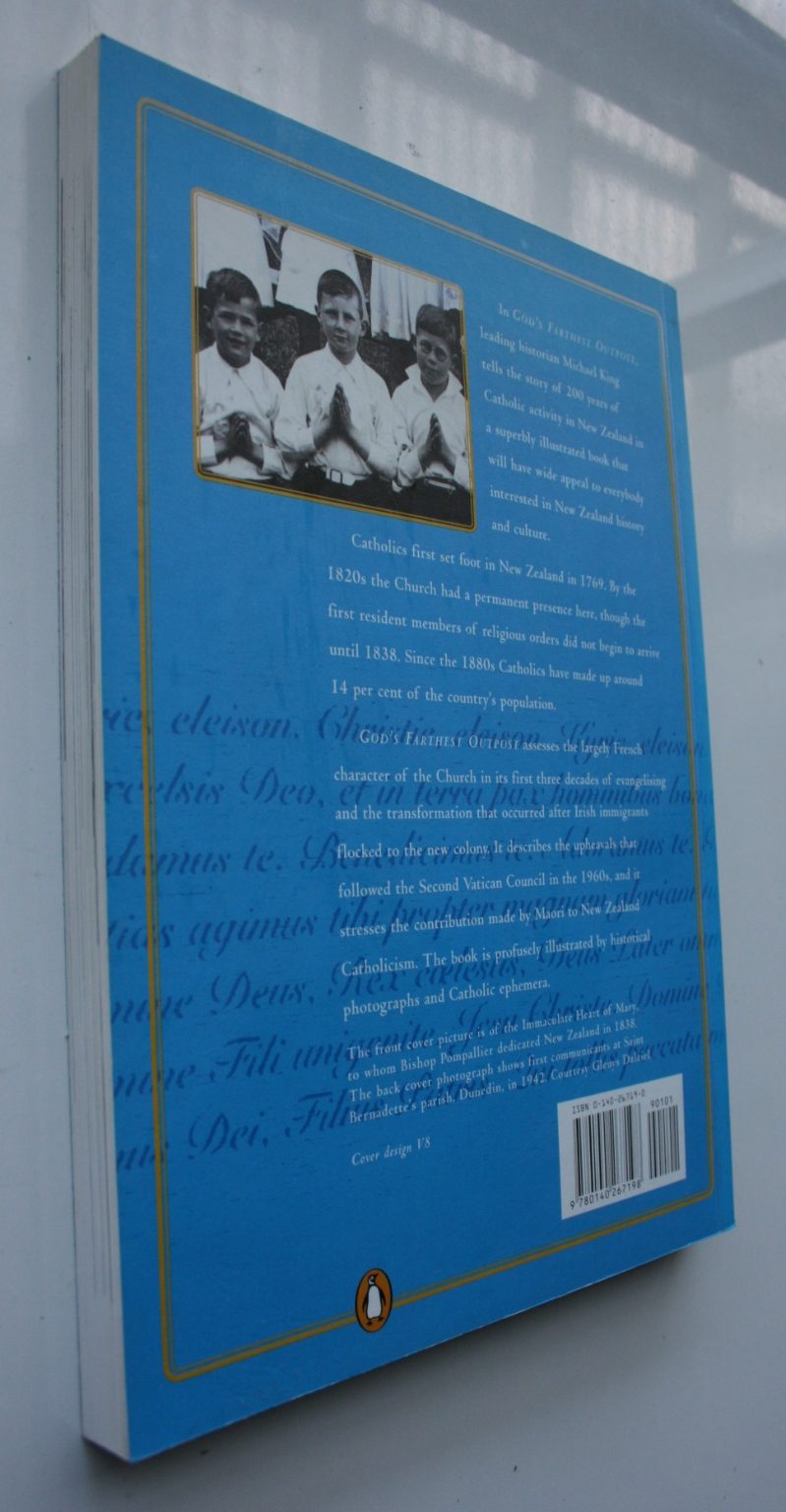 God's Farthest Outpost: A History of Catholics in New Zealand by Michael King.