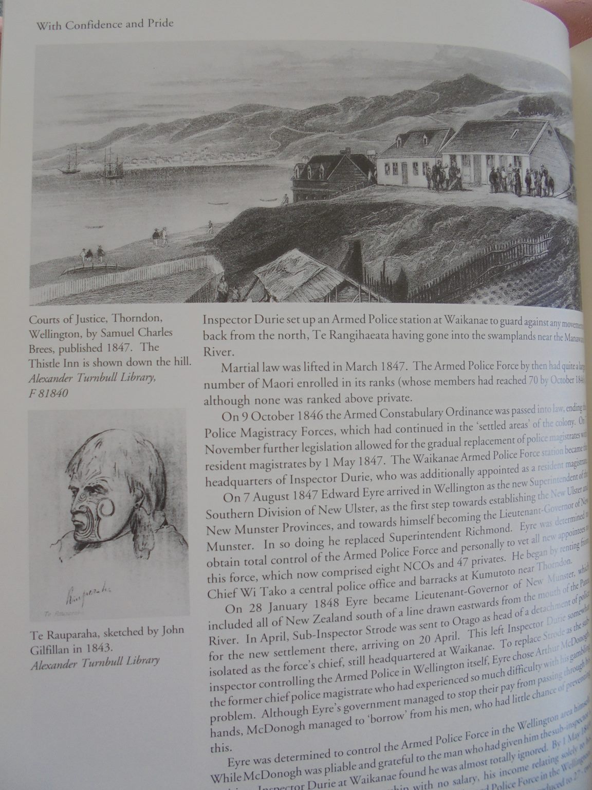 With Confidence and Pride: Policing the Wellington Region 1840-1992 Edited by Sherwood Young. SIGNED BY ALL 10 AUTHORS