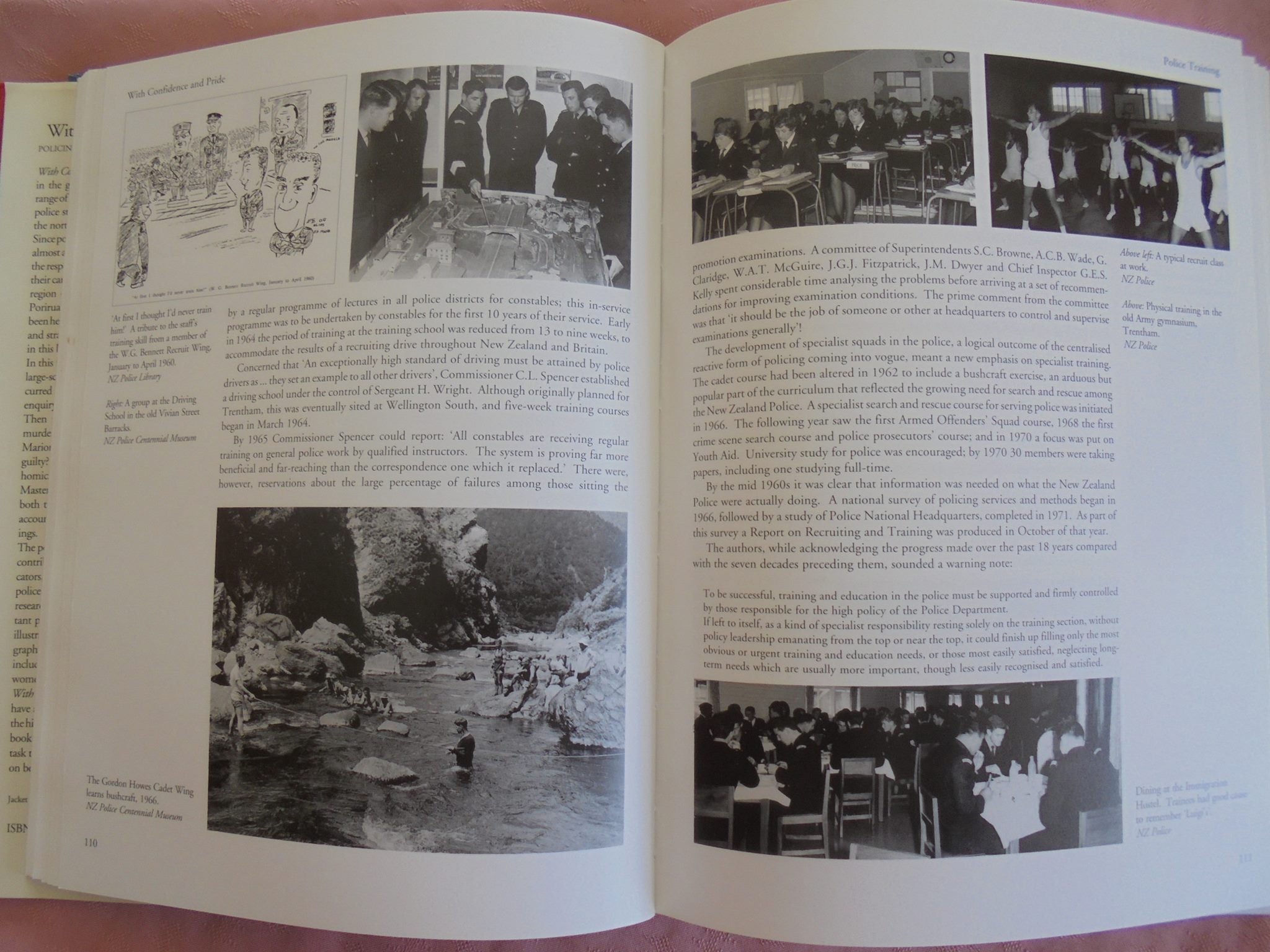 With Confidence and Pride: Policing the Wellington Region 1840-1992 Edited by Sherwood Young. SIGNED BY ALL 10 AUTHORS