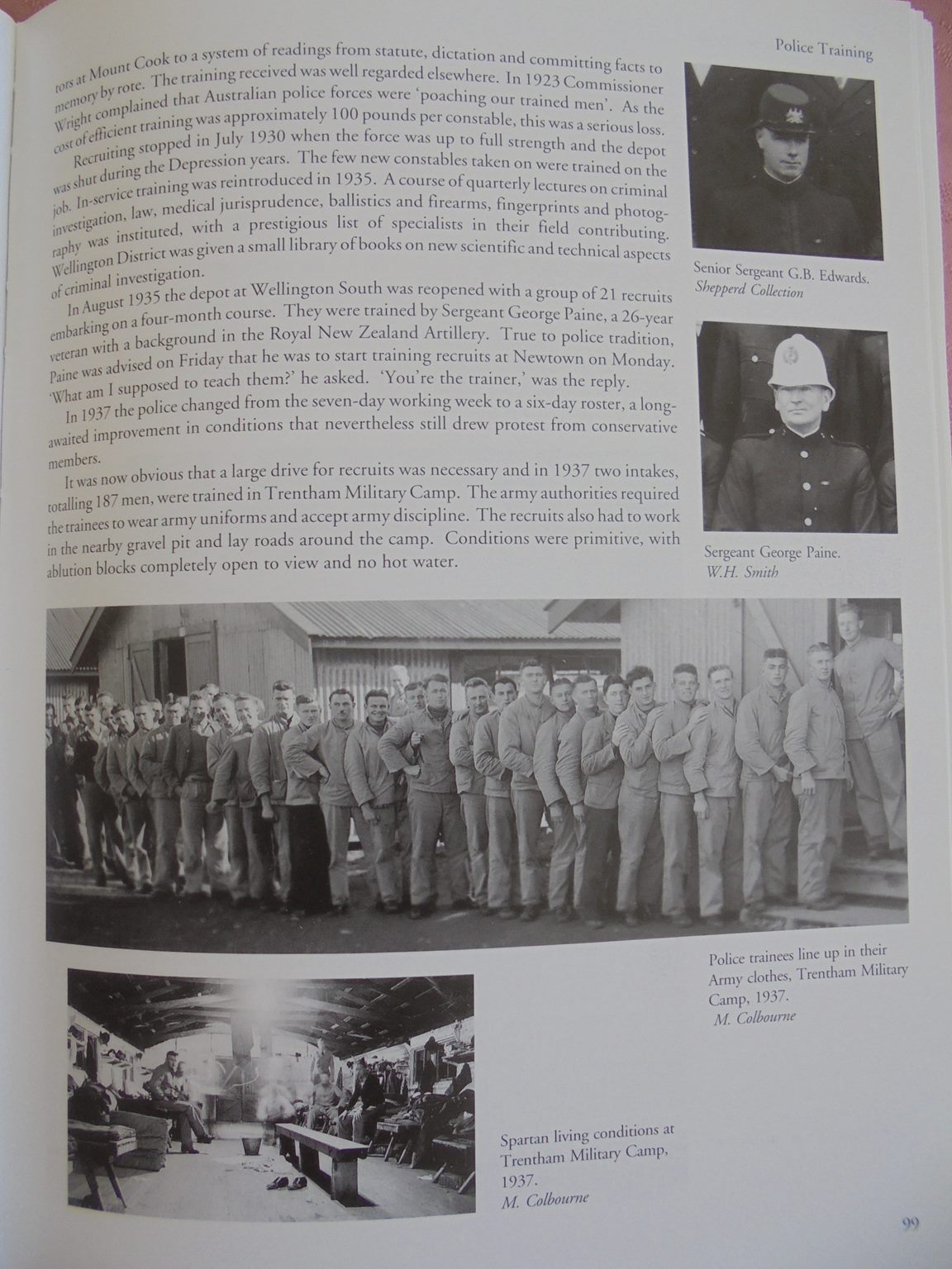 With Confidence and Pride: Policing the Wellington Region 1840-1992 Edited by Sherwood Young. SIGNED BY ALL 10 AUTHORS