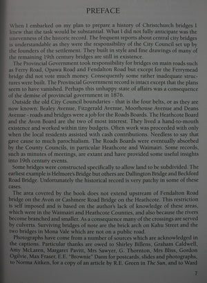 A City of Bridges a History of Bridges over the Avon and Heathcote Rivers in Christchurch by John A Ince.