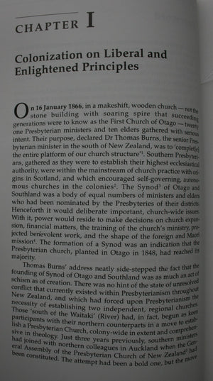 The Church in a Special Colony - A History of the Presbyterian Synod of Otago & Southland 1866-1991 by John McKean.