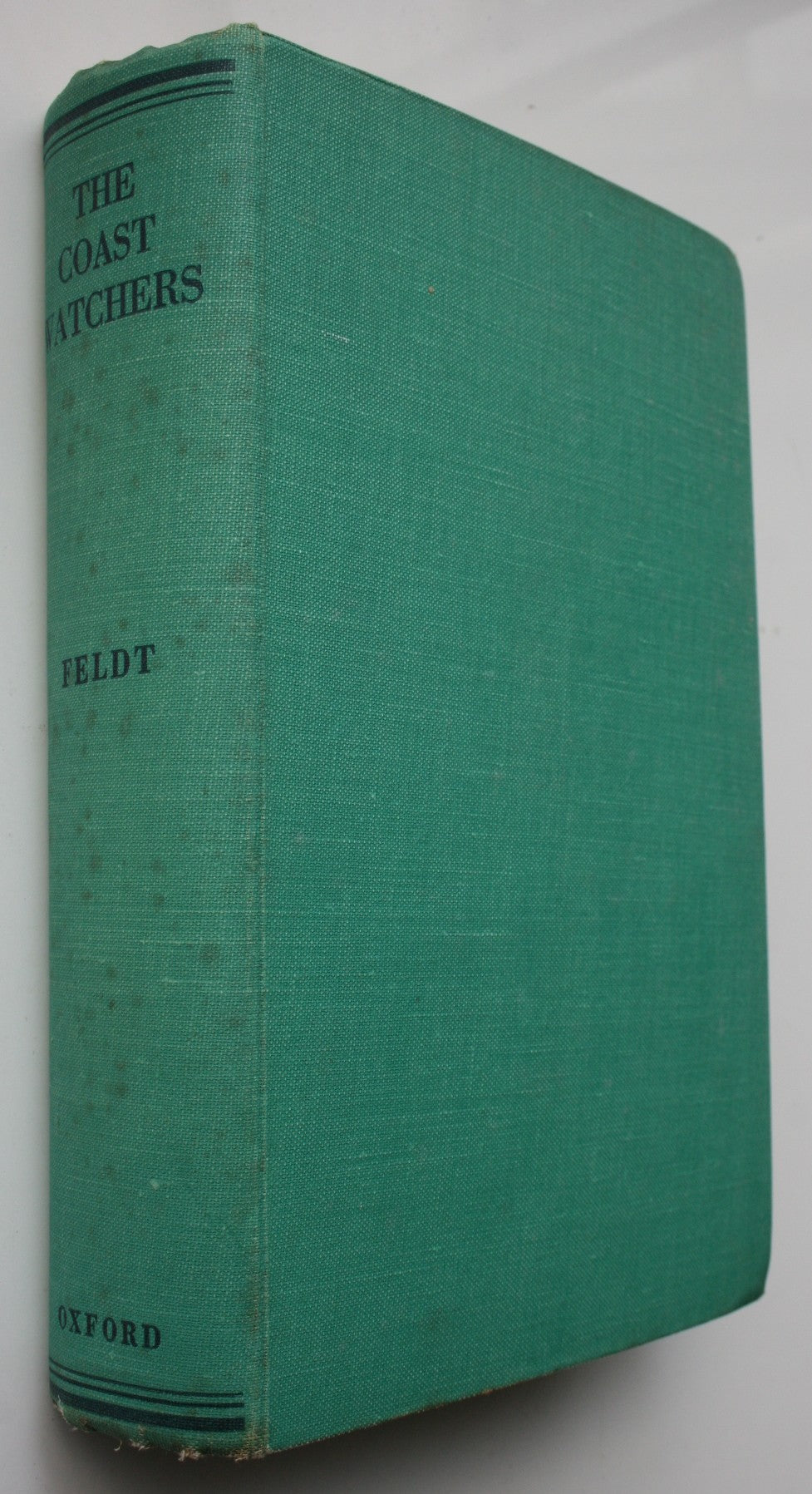 The Coast Watchers. FIRST EDITION (1946) Includes personal letter from former Resident commissioner of the Solomon Islands