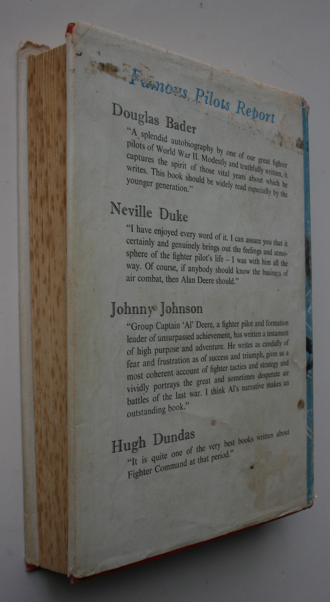 Nine Lives. Autobiography Battle of Britain Pilot by Group Captain Alan C. Deere D.S.O., O.B.E., D.F.C.