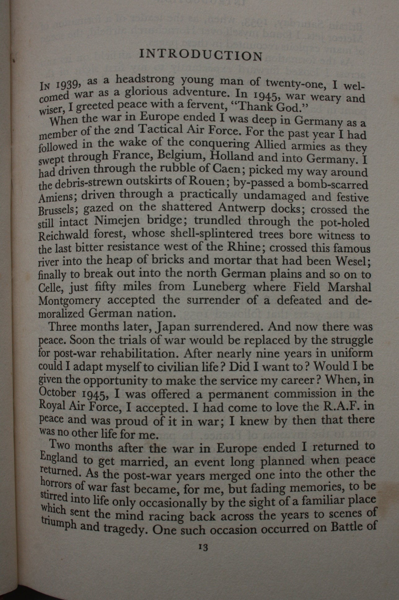 Nine Lives. Autobiography Battle of Britain Pilot by Group Captain Alan C. Deere D.S.O., O.B.E., D.F.C.